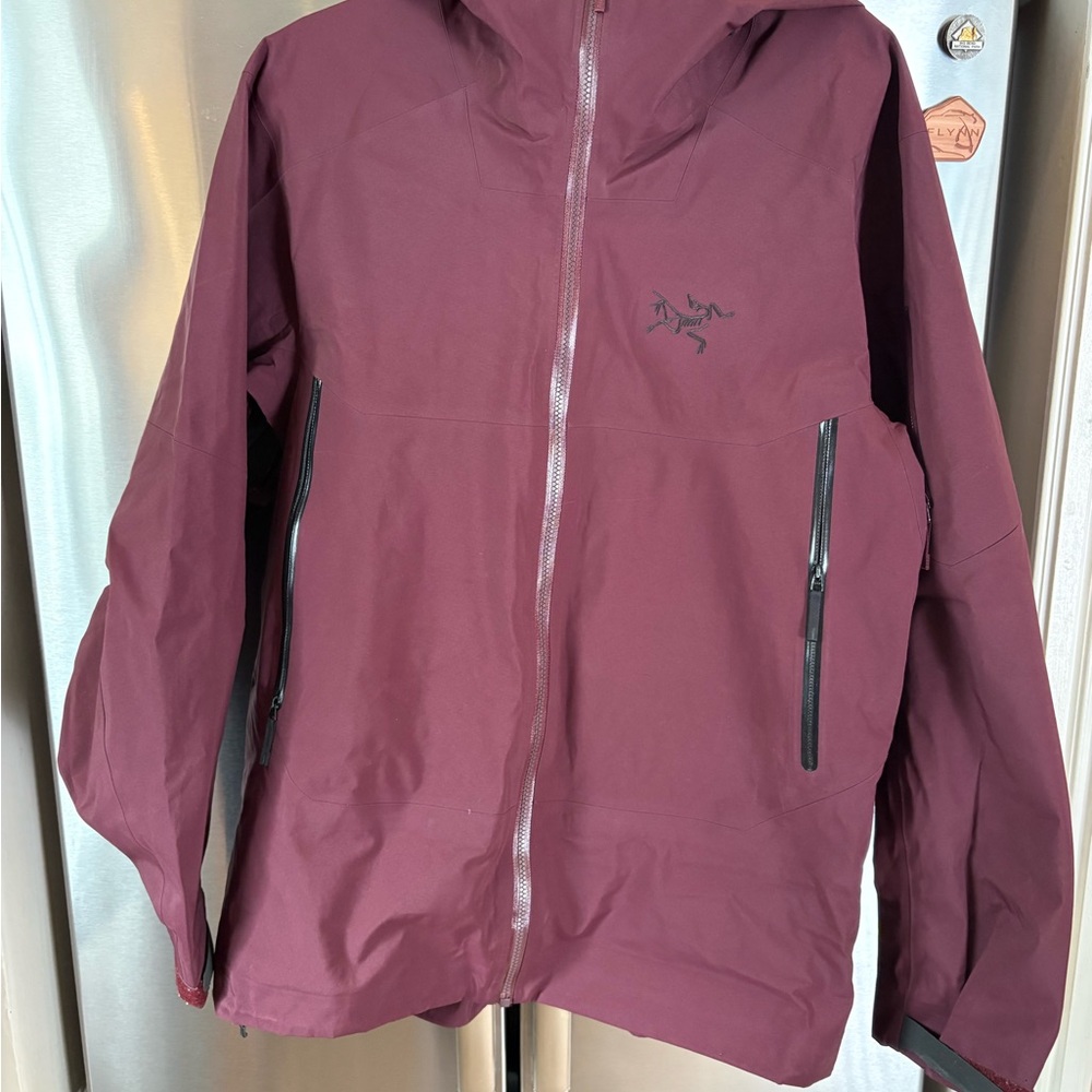 Arc'teryx Maroon Hooded Jacket